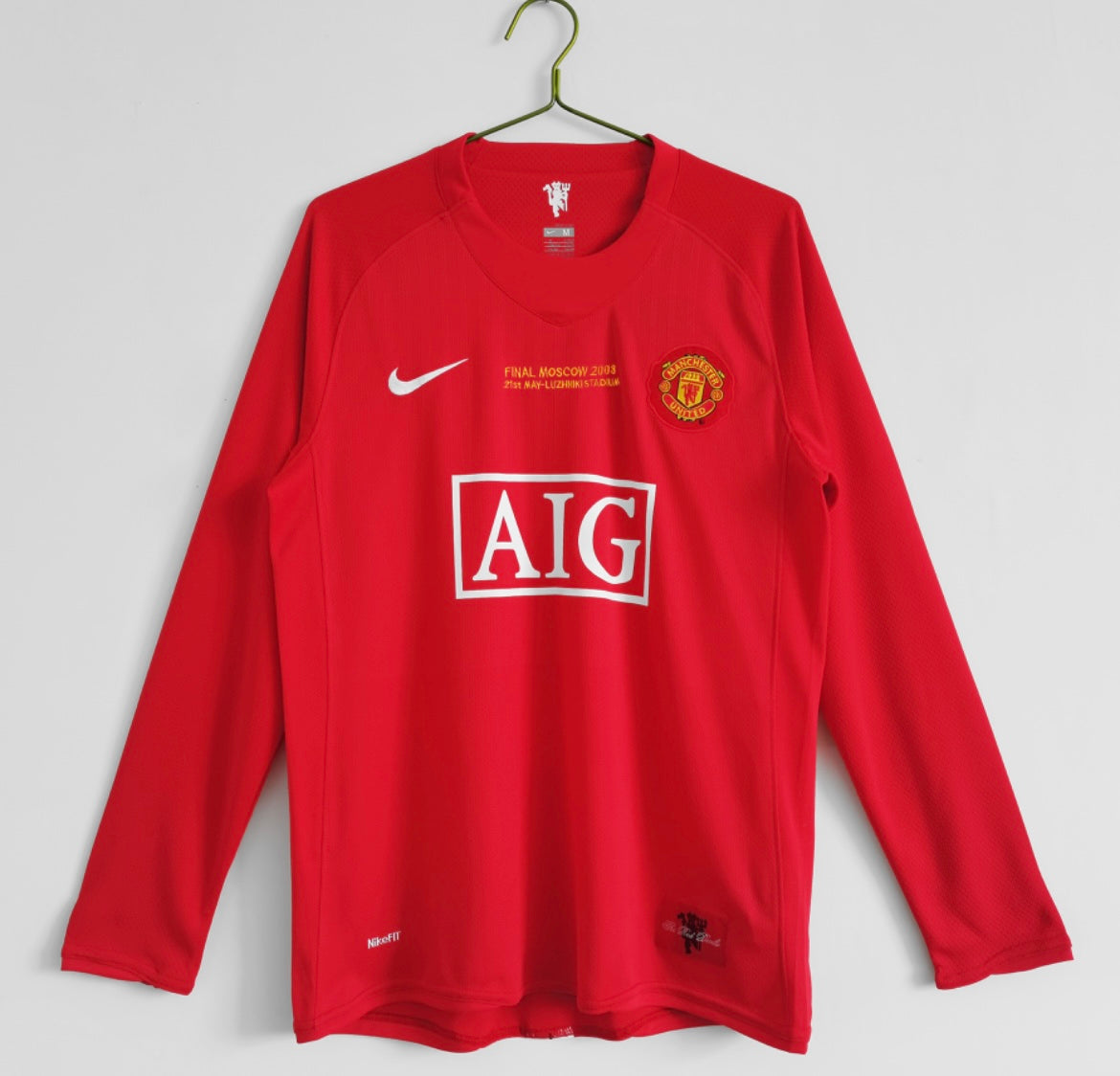 Equipación Retro Man.United 2008